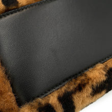将图像加载到图库查看器中，FENDI Peekaboo Brown/Black8BN244 Mouton Leather Size Mini
