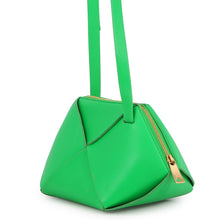 Load image into Gallery viewer, Bottega Veneta Maxi INTRECCIATO Shoulder Pouch Parakeet666693 Leather
