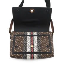 Load image into Gallery viewer, BURBERRY TBMonogram Stripe Messenger Brown/Multicolor8031748 PVC Leather
