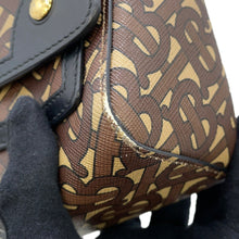 Load image into Gallery viewer, BURBERRY TBMonogram Stripe Messenger Brown/Multicolor8031748 PVC Leather

