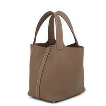将图像加载到图库查看器中，HERMES Picotin Lock Etoupe Taurillon Clemence Size PM
