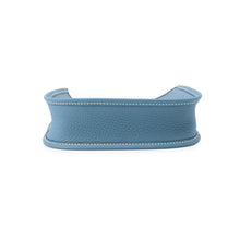 将图像加载到图库查看器中，HERMES Evelyne Long New Blue Jean Taurillon Clemence Size TPM
