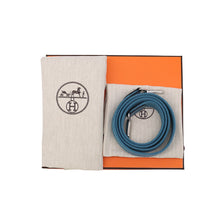 将图像加载到图库查看器中，HERMES Evelyne Long New Blue Jean Taurillon Clemence Size TPM
