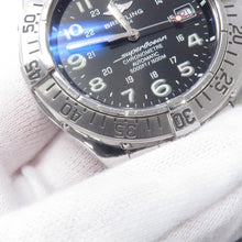 将图像加载到图库查看器中，BREITLING Superocean W42mm Stainless Steel Black DialA17360
