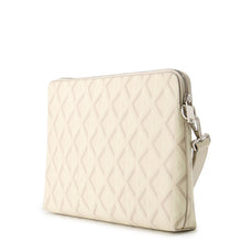 将图像加载到图库查看器中，Dior CDDiamond Clutch Bag Ivory2ESCA251DCO_H42E PVC Leather
