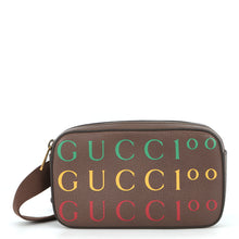 Load image into Gallery viewer, GUCCI Crossbody Bag 100th Anniversary Brown/Multicolor602695 Leather
