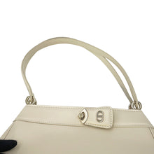 Load image into Gallery viewer, Dior KEY Handbag IvoryM1844OBEQ-M49U Calf Leather Size Small
