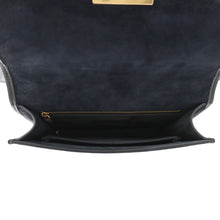 Load image into Gallery viewer, Dior 30Montaigne Shoulder Bag Navy Velvet Leather
