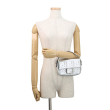 将图像加载到图库查看器中，FENDI FF motif bucket 2-way bag Silver8BS017 Leather Size Mini
