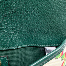 将图像加载到图库查看器中，GUCCI Crossbody Bag 100th Anniversary Beige/Green493930 Canvas Leather
