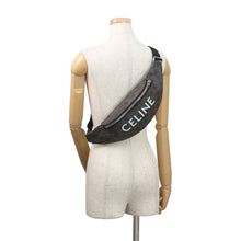 Load image into Gallery viewer, CELINE Triomphe Logo Crossbody Bag Brown/Black195972 PVC
