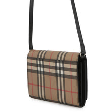 Load image into Gallery viewer, BURBERRY Hannah Vintage Check Shoulder Wallet Beige80151351 PVC/Leather
