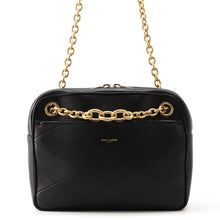 将图像加载到图库查看器中，SAINT LAURENT PARIS Le Maillon Chain Shoulder Bag Black6693081EL071000 Leather
