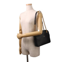 将图像加载到图库查看器中，SAINT LAURENT PARIS Le Maillon Chain Shoulder Bag Black6693081EL071000 Leather
