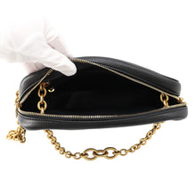 将图像加载到图库查看器中，SAINT LAURENT PARIS Le Maillon Chain Shoulder Bag Black6693081EL071000 Leather
