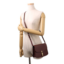 Load image into Gallery viewer, The Row Sofia 8.75 Shoulder Bag Burgundy Leather
