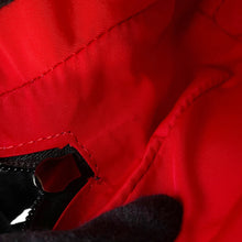 将图像加载到图库查看器中，Christian Louboutin Zip N Flap Shoulder Bag Black1245217B260 Canvas Leather
