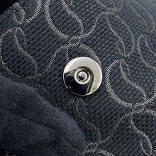 将图像加载到图库查看器中，Christian Louboutin Zip N Flap Shoulder Bag Black1245217B260 Canvas Leather

