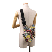 Load image into Gallery viewer, Dior Christian Dior × Kenny Scharf Saddlebag Multicolor Canvas Leather
