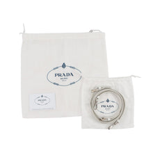 将图像加载到图库查看器中，PRADA Spazzolato 2WAY Bag White1BA331 Leather Size Small
