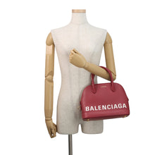 Load image into Gallery viewer, BALENCIAGA Ville top handle Red518873 Leather Size S
