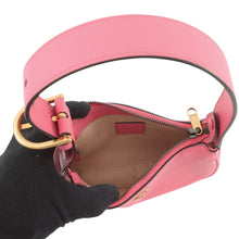 将图像加载到图库查看器中，GUCCI GG Marmont Aphrodite Handbag Pink739076 Leather
