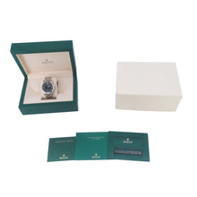 将图像加载到图库查看器中，ROLEX Air-King W40mm Stainless Steel Black Dial126900
