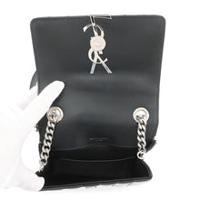 Load image into Gallery viewer, SAINT LAURENT PARIS Vicky Chain Shoulder Bag Black538439AACIE1000 Patent Leather Size Small
