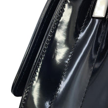 Load image into Gallery viewer, SAINT LAURENT PARIS Vicky Chain Shoulder Bag Black538439AACIE1000 Patent Leather Size Small
