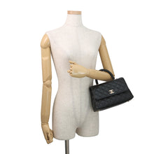 Load image into Gallery viewer, CHANEL Coco Handle 2WAYHandbag BlackA92990 Caviar Leather Size XS
