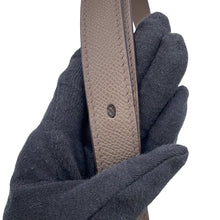 将图像加载到图库查看器中，HERMES Videpoches Shoulder Bag Etain Epsom
