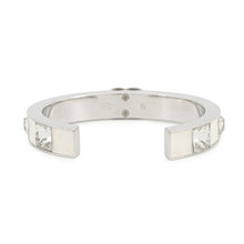 Load image into Gallery viewer, CHANEL CC Logo Bracelet Size S White/SilverABE820-B19204-NACVH Metal strass
