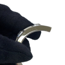 Load image into Gallery viewer, CHANEL CC Logo Bracelet Size S White/SilverABE820-B19204-NACVH Metal strass
