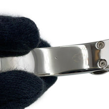 Load image into Gallery viewer, CHANEL CC Logo Bracelet Size S White/SilverABE820-B19204-NACVH Metal strass

