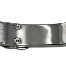Load image into Gallery viewer, CHANEL CC Logo Bracelet Size S White/SilverABE820-B19204-NACVH Metal strass
