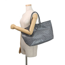 将图像加载到图库查看器中，GOYARD Saint Louis GraySTLCROPMLTY51CL51P PVC Leather Size PM

