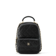 CHANEL Matelasse Timeless Classics Backpack BlackAP3753 Caviar Leather Size Mini