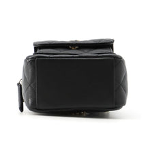 将图像加载到图库查看器中，CHANEL Matelasse Timeless Classics Backpack BlackAP3753 Caviar Leather Size Mini
