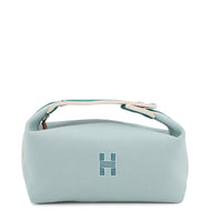 HERMES Brid a Black eucalyptus Cotton100% Size PM