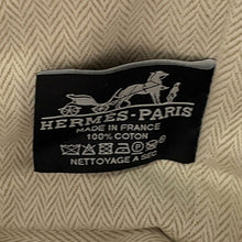 将图像加载到图库查看器中，HERMES Brid a Black eucalyptus Cotton100% Size PM
