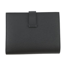 将图像加载到图库查看器中，HERMES Bean compact Black Epsom
