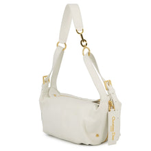 Load image into Gallery viewer, Dior D-Journey Flat Macro Cannage Latte WhiteM2416UBUQ_M030 Calf Leather Size Small
