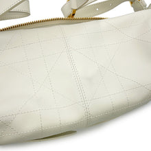 Load image into Gallery viewer, Dior D-Journey Flat Macro Cannage Latte WhiteM2416UBUQ_M030 Calf Leather Size Small
