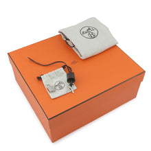 将图像加载到图库查看器中，HERMES Herbag Zip Tournée Pocket Ebene/Rouge H Vache Hunter Leather Toile H Size PM
