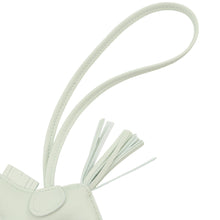 Load image into Gallery viewer, HERMES Rodeo Bag Charm Vert Fizz Lambskin Size PM
