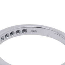 将图像加载到图库查看器中，BVLGARI Roma Amor Diamond Ring Size No. 10 PT950
