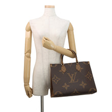 将图像加载到图库查看器中，LOUIS VUITTON Onthego RedM45321 Monogram Monogram Reverse Canvas Monogram Giant Size MM
