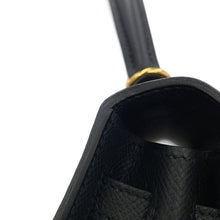 Load image into Gallery viewer, HERMES Kelly Sellier Black Epsom Size 25
