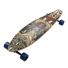 Load image into Gallery viewer, HERMES skateboard Beige/Multicolor Wood Size 39"
