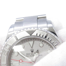将图像加载到图库查看器中，ROLEX Yacht-Master W40mm Stainless Steel PT950 Silver Dial16622
